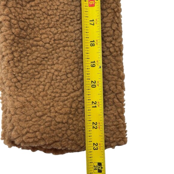 Parisian Teddy Coat Faux Shearling Mocha Longline US 6 (UK 10) NWT - Picture 16 of 16